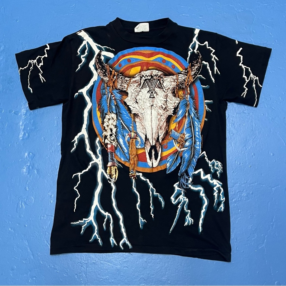 Vintage 360 American Thunder bull skull